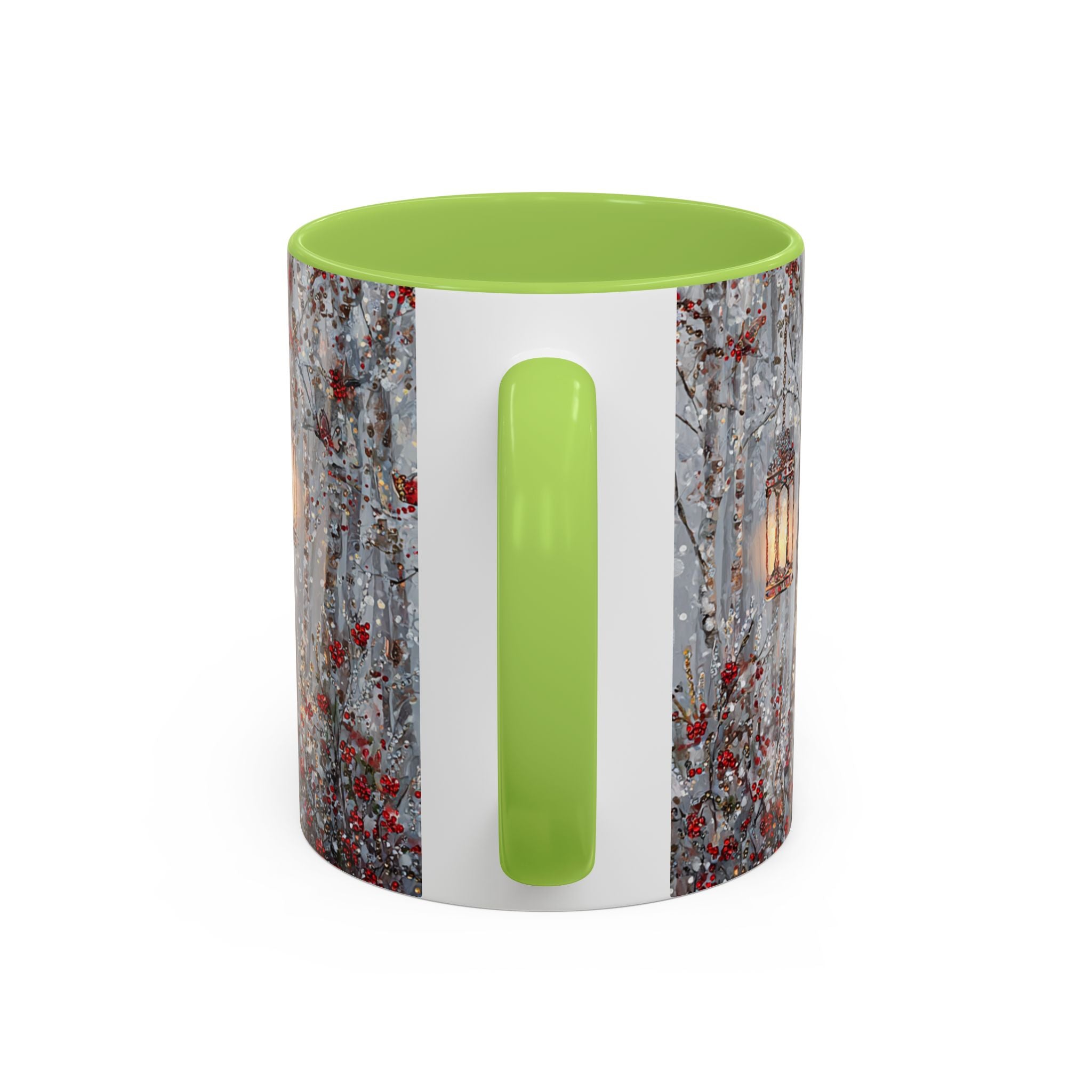 Winter Wonderland Coffee Mug - Snowman & Cardinals Design (11/15oz)