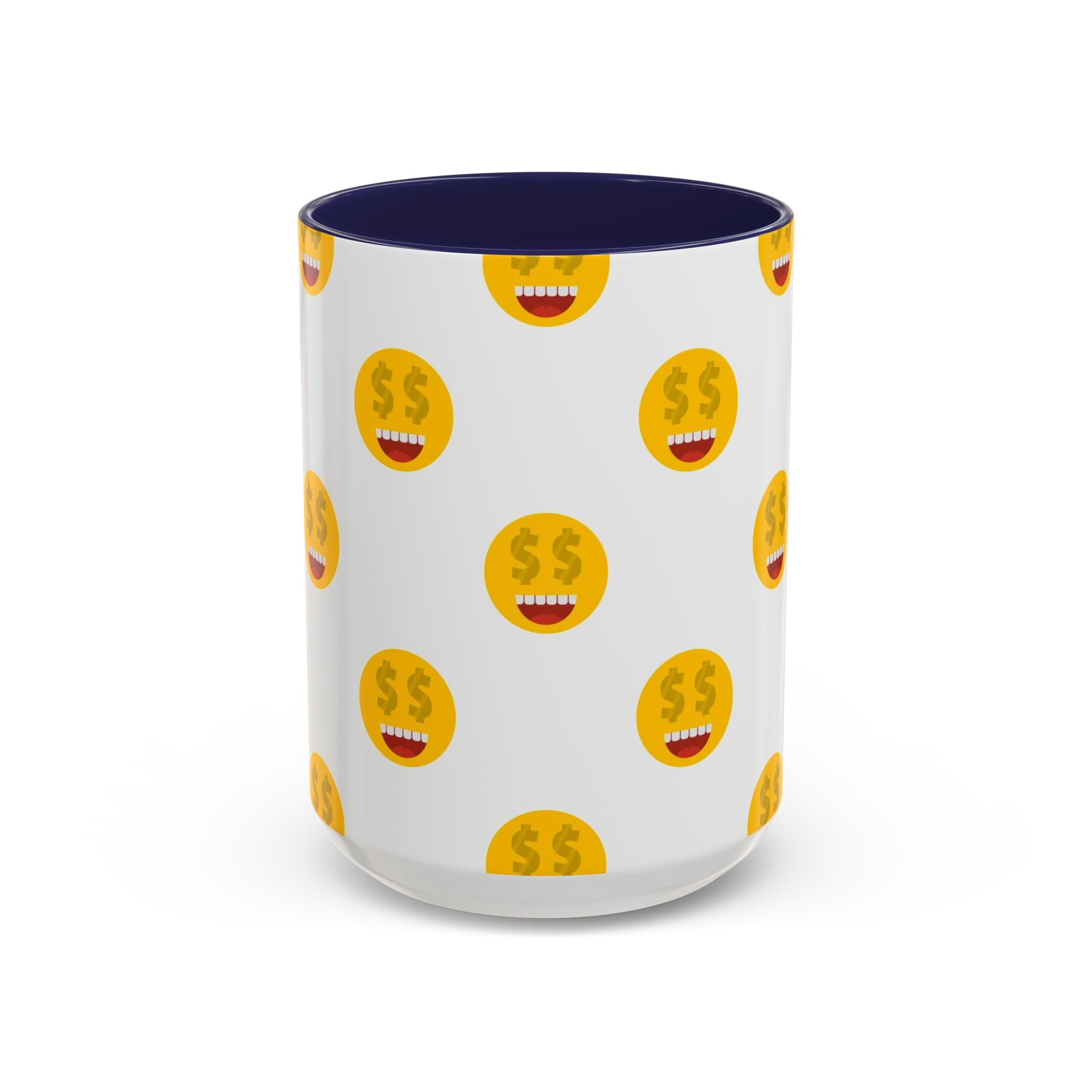 Smiles and dollars Accent Coffee Mug (11, 15oz)