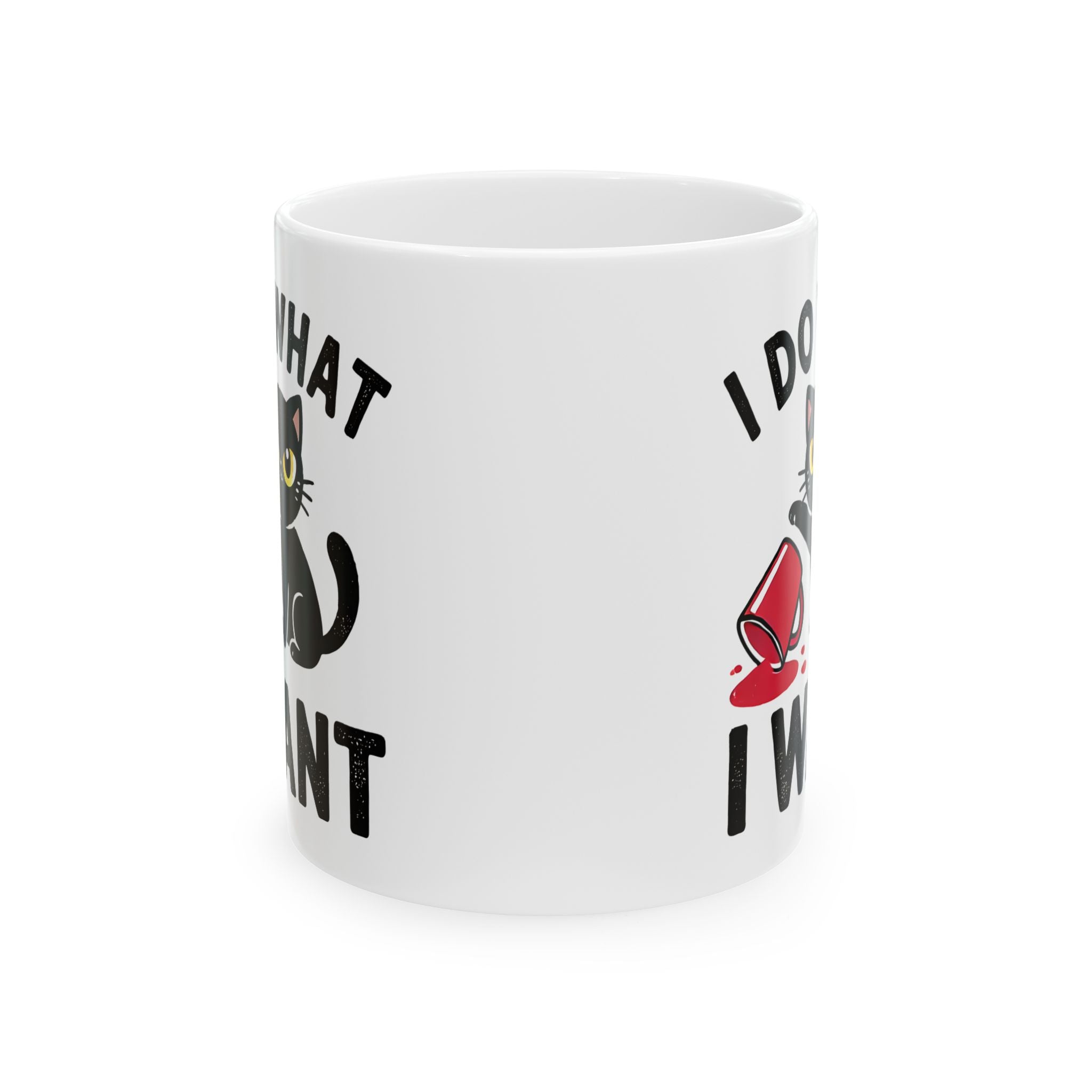 attitude Cat Lover's coffee Mug - Perfect Gift for Cat Moms, Funny Coffee Mug, Pet Lover Gift, Home Office Decor