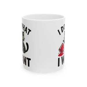 attitude Cat Lover's coffee Mug - Perfect Gift for Cat Moms, Funny Coffee Mug, Pet Lover Gift, Home Office Decor