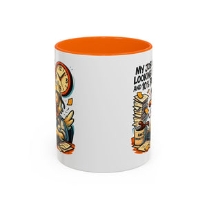 Funny Office Duck Coffee Mug | Perfect Gift for Office Workers, Desk Jokes, Humor, Funny Barista Mug, Creative Gift Idea