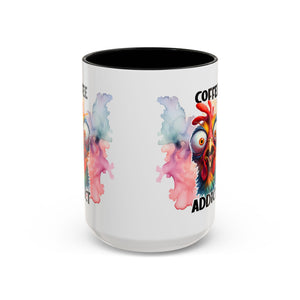 Coffee Addict Mug, Funny Coffee Lover Gift, Unique Kitchen Decor, Quirky Morning Brew Cup, Perfect for Birthdays & Holidays