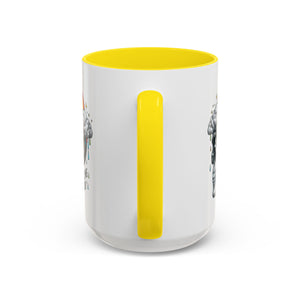 Skull Rainbow Coffee Mug, Unique Gift for Coffee Lovers, Halloween Decor, Daily Motivation Mug, Fun Skull Design