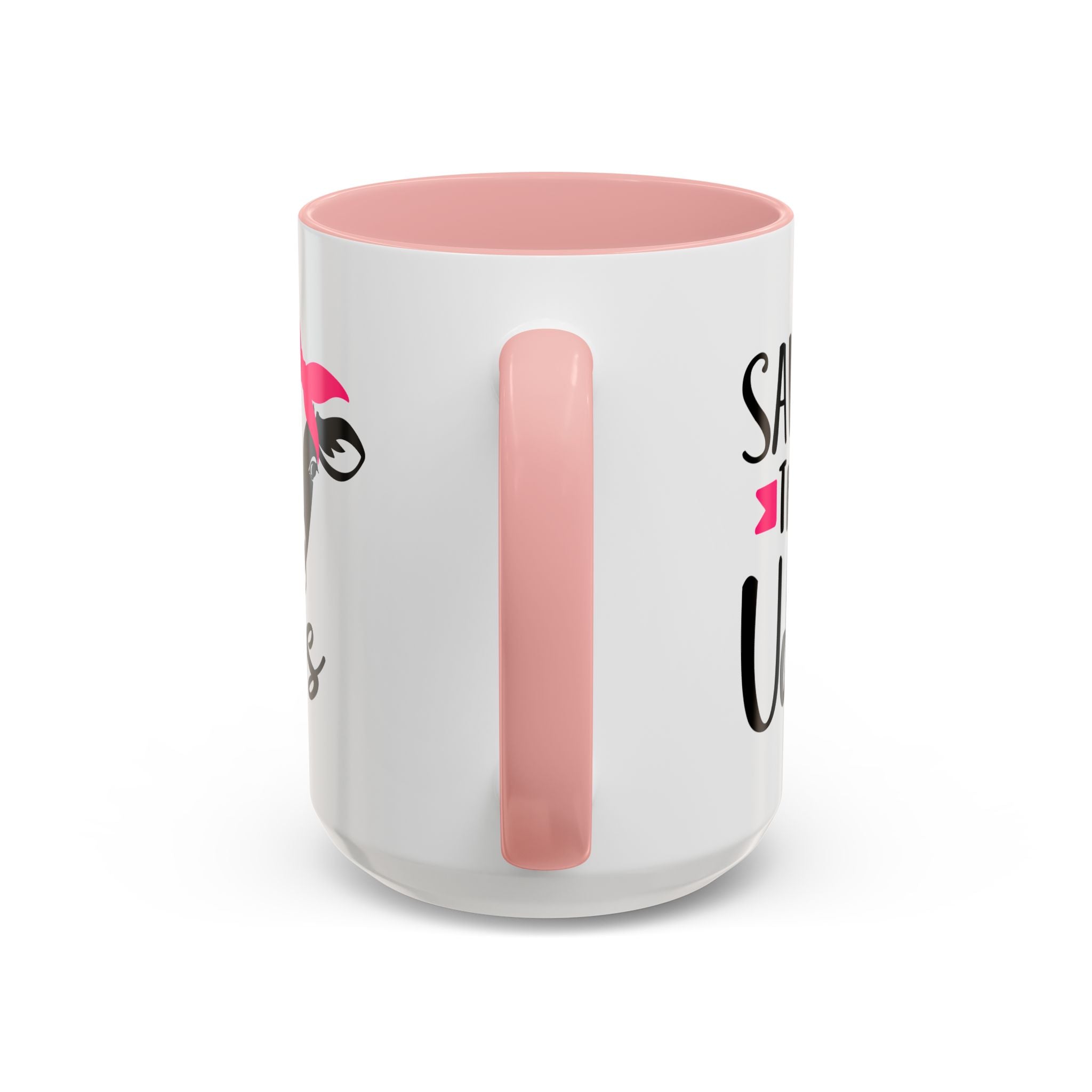 cancer awareness Cute Cow Mug - Save the Utters Coffee Cup, Gift for Animal Lovers,  Mug, Unique Birthday Gift