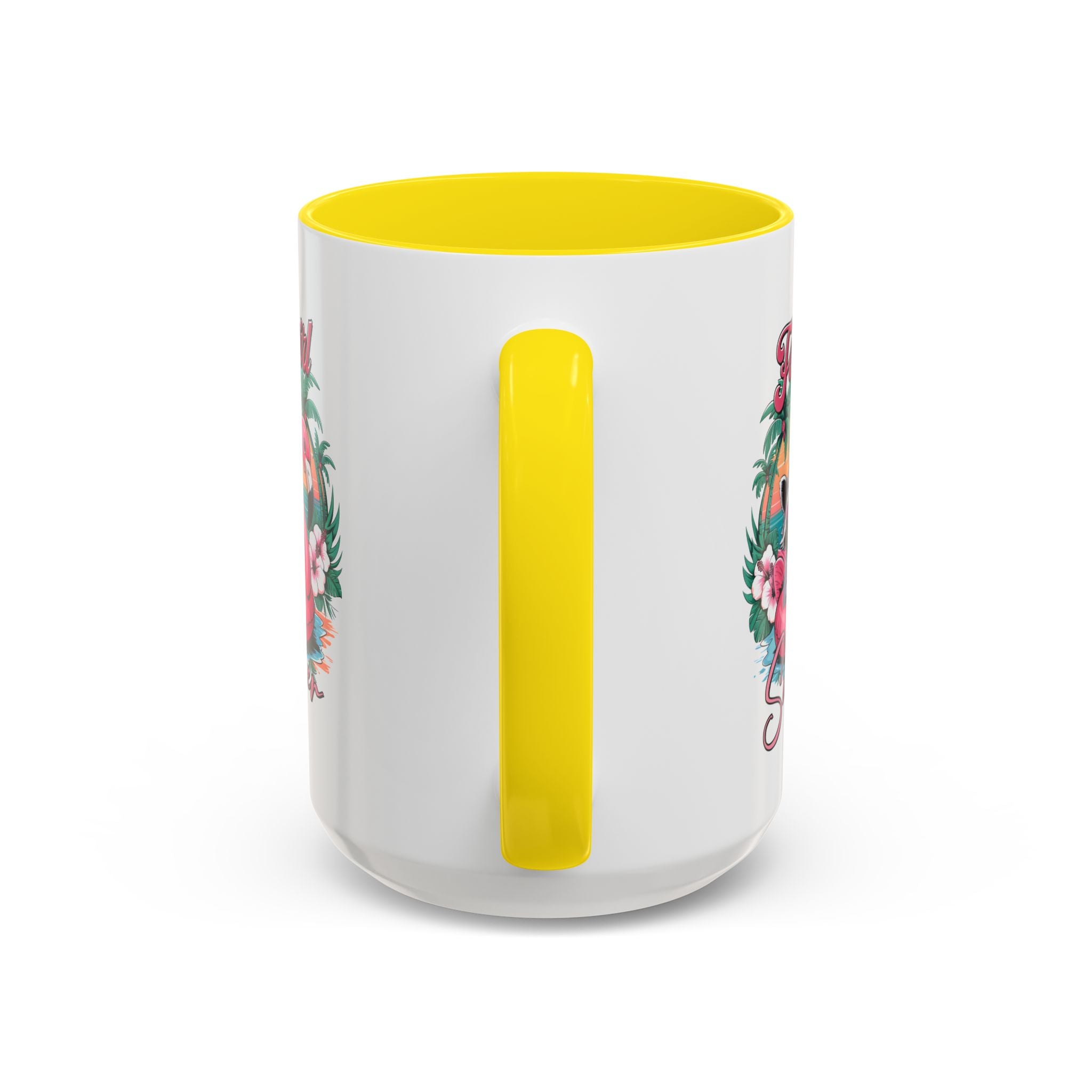 Feral Girl Summer Coffee Mug - Accent Design for Animal Lovers