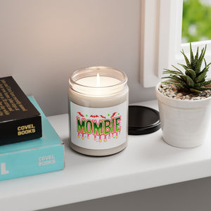 Halloween Scented Soy Candle - Mombie Vibes, Spooky Decor, Fall Gift, Home Fragrance, Mom Gifts
