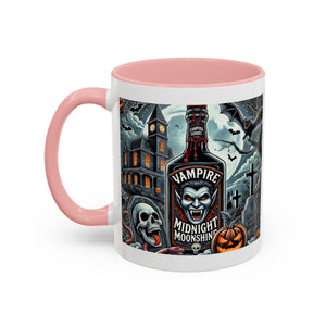 Gothic vampire Halloween Coffee Mug, Spooky Decor, Skull Design, Gift for Horror Lovers,  Party Essential, Unique Drinkware