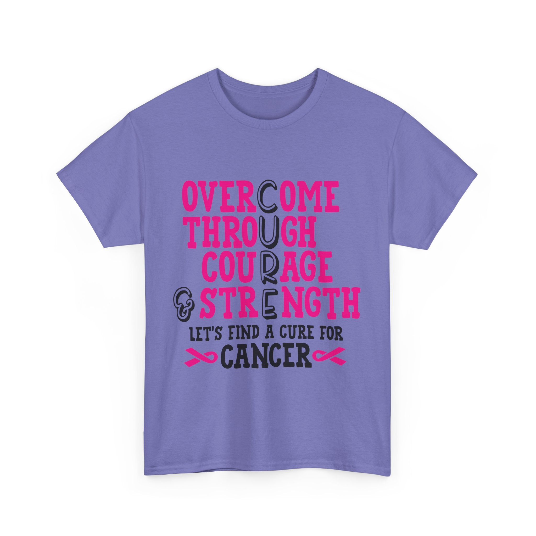 Inspirational Cancer Awareness Tee, Unisex Cotton Shirt, Supportive Tee, Gift for Survivors, Breast Cancer Awareness, Strength and [...]