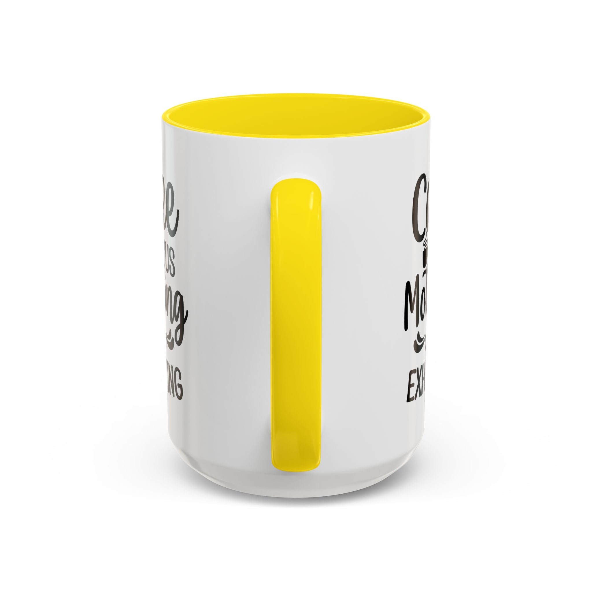 Exhausting Motherhood Coffee Mug, Funny Gift for Moms, Cute Java Cup, Coffee Lover's Mug, Parent Humor, Unique Kitchen Decor
