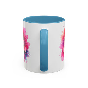 cancer awareness Inspirational Coffee Mug, Healing Ribbon Mug, Gift for Cancer Survivors, Motivational Drinkware, Support