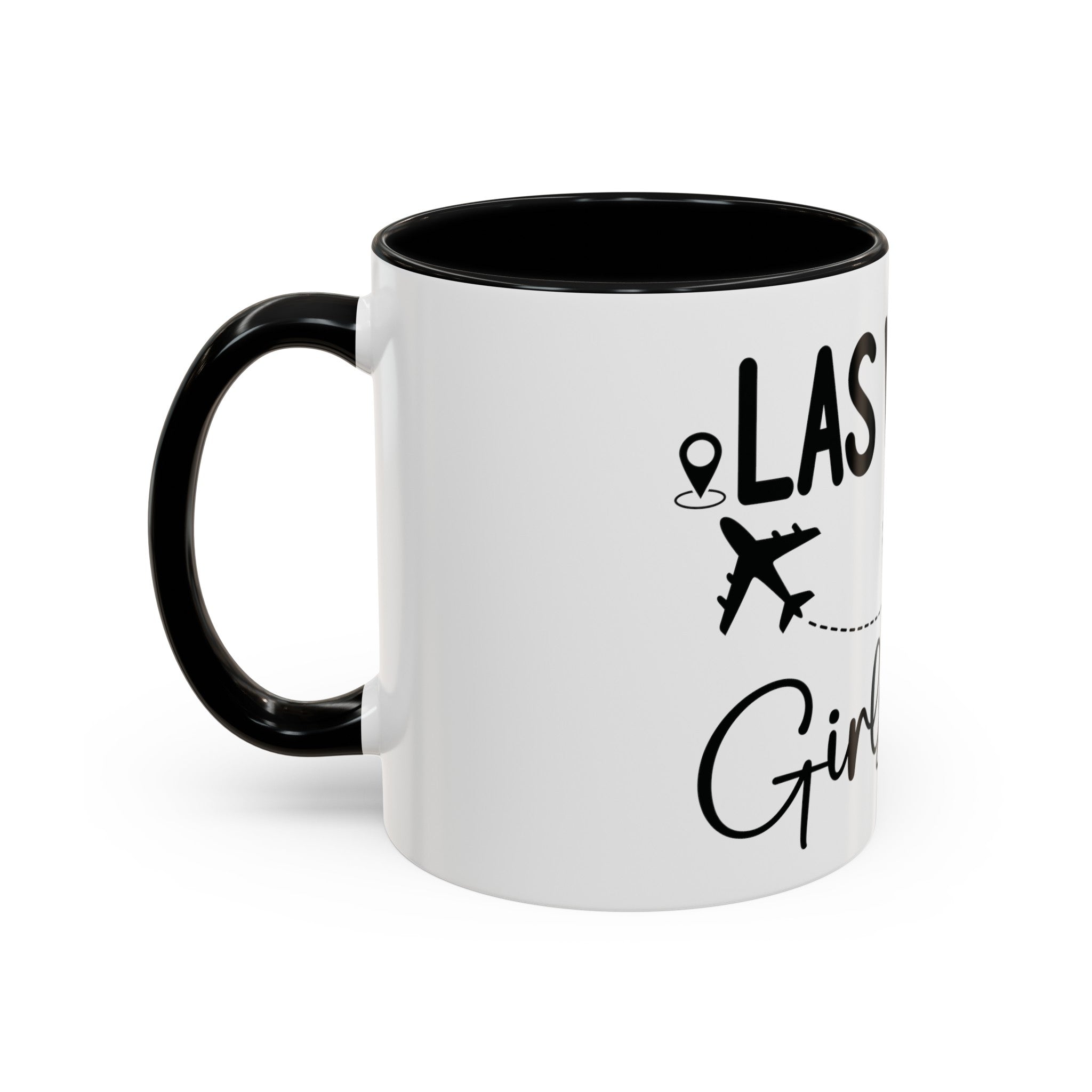 Las Vegas girls trip Accent Coffee Mug (11, 15oz) by the x m world