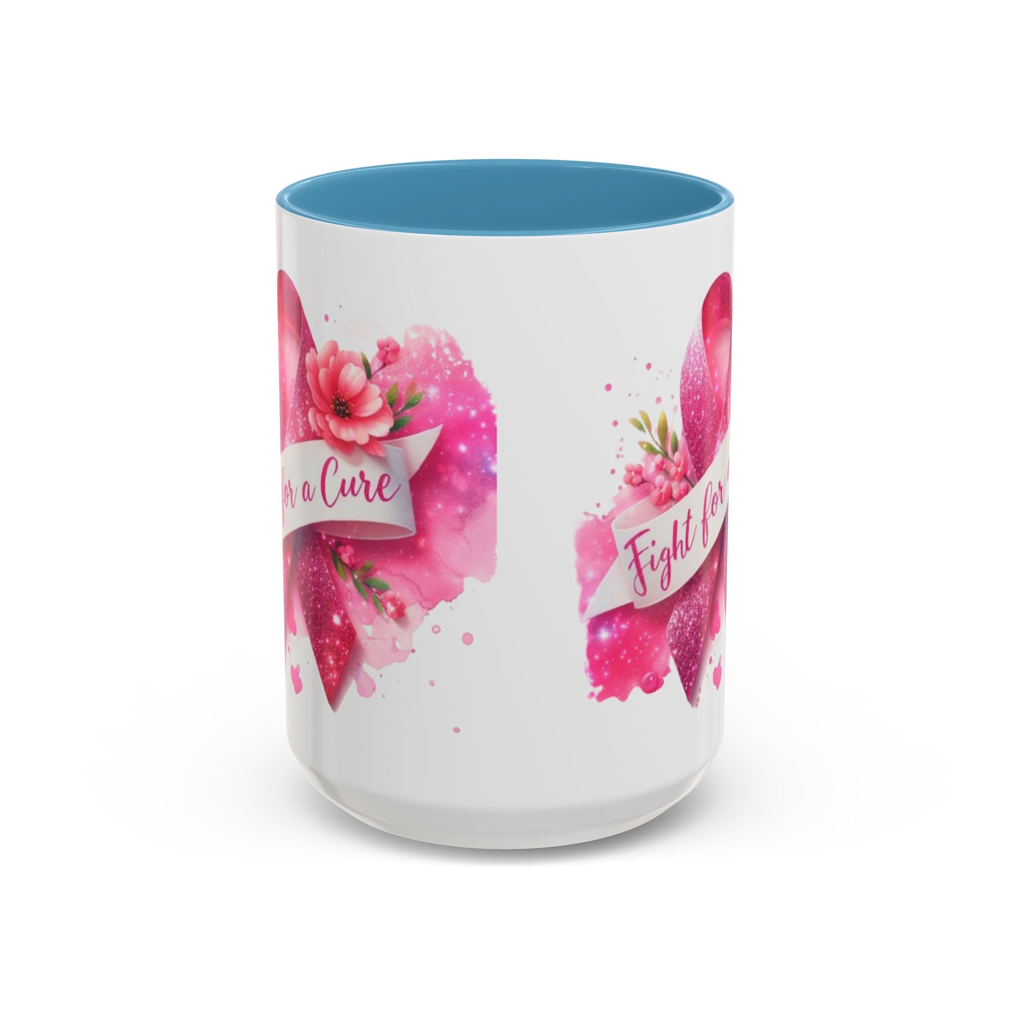 Inspirational Breast Cancer Awareness Coffee Mug - Fight for a Cure, Support Cancer Survivors, Gifts for Her, Pink Ribbon Design, [...]