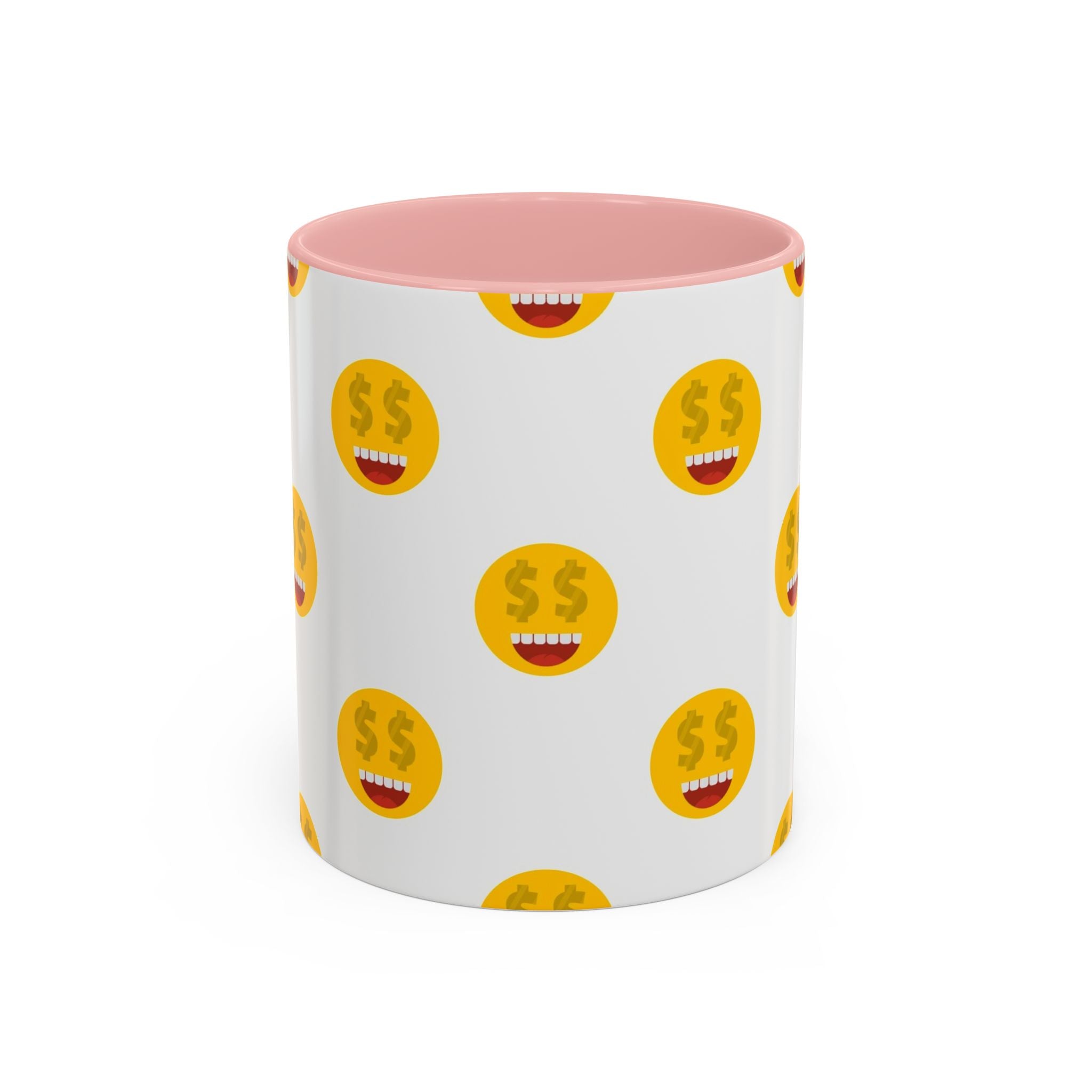 Smiles and dollars Accent Coffee Mug (11, 15oz)