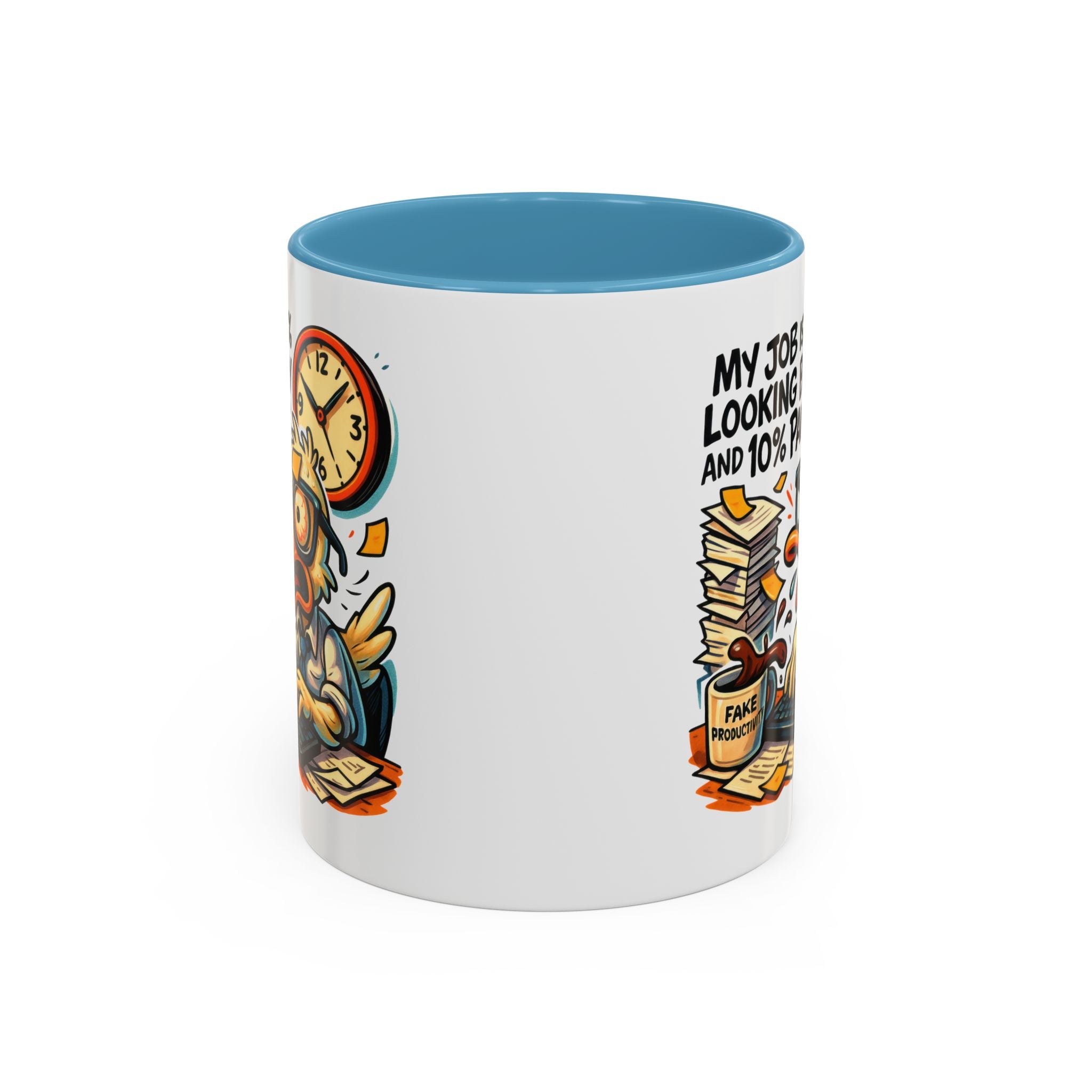 Funny Office Coffee Mug - Perfect Gift for Coworkers, Work from Home, Funny Gag Gift, Unique Desk Accessory, Humor Mug