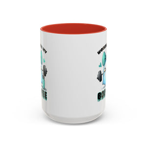 Fitness Motivation Coffee Mug, Workout Gift, Gym Decor, Boo-Tee Lover's Cup, Cute Ghost Mug