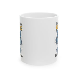 funny cat attitude coffee Mug: "Love Your Attitude"  Coffee Cup, Cat Lover Gift, Pet Owner Mug, Unique  Drinkware, Gift for Pet Lovers