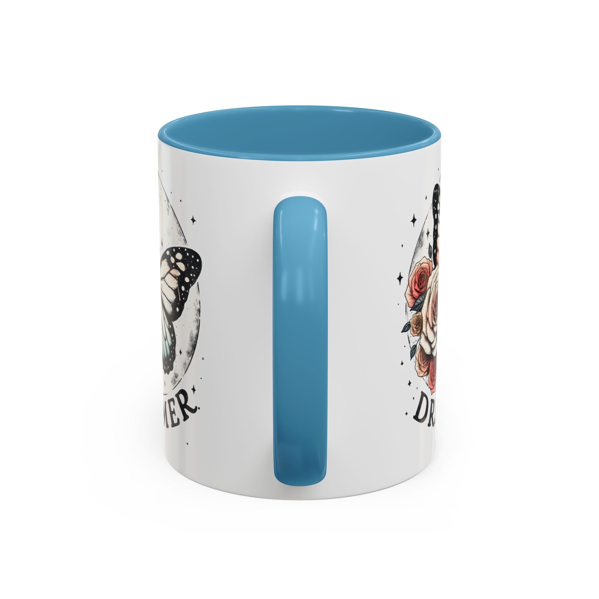 Dreamer Butterfly Coffee Mug - Stylish Accent for Creatives positive vibe freedom nature lover