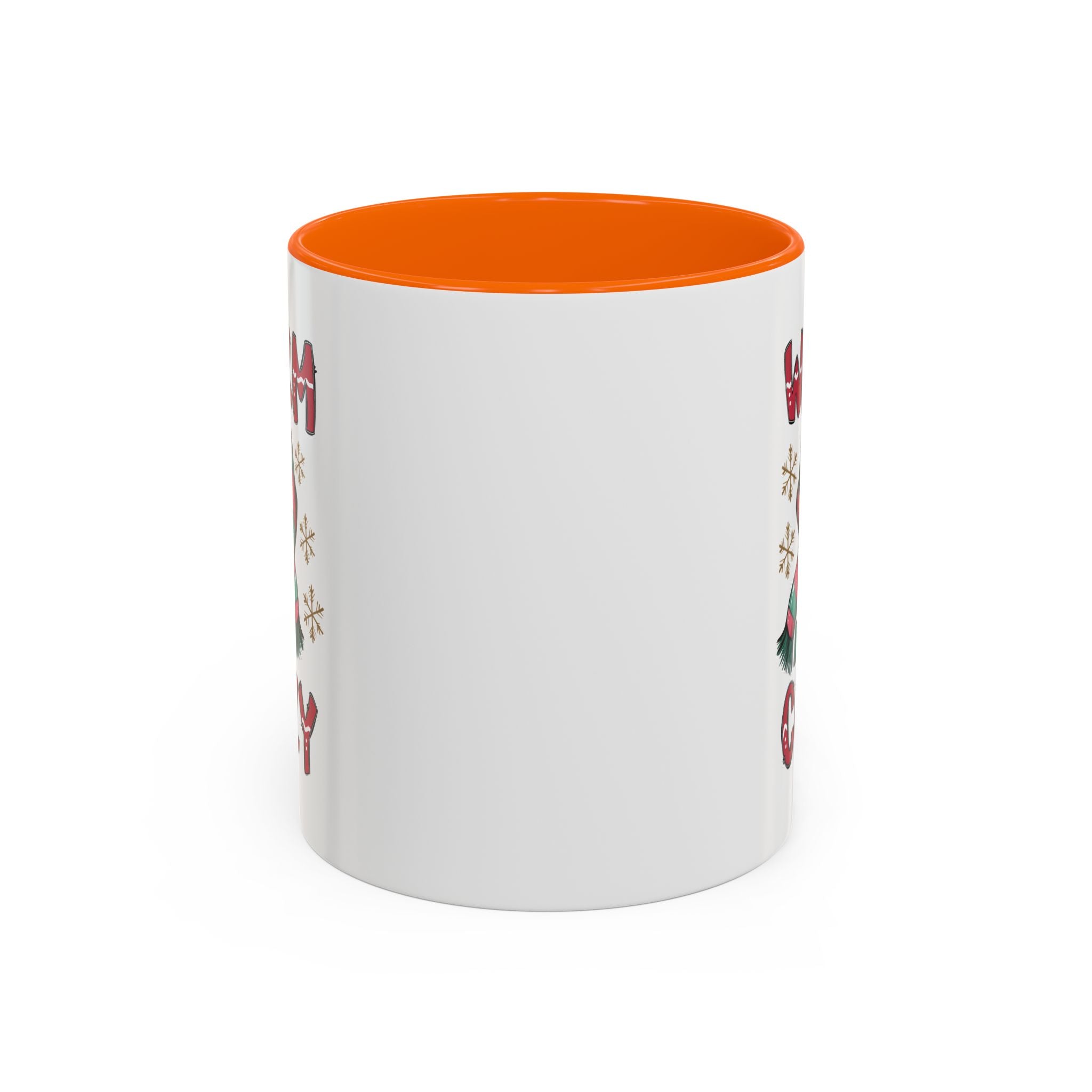 Warm & Cozy Holiday Accent Coffee Mug - Perfect for Winter Mornings, Christmas Gifts, Hot Beverage Lovers, Seasonal Decor, Cozy Vibes