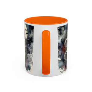 Gothic vampire Elegance Coffee Mug,  Halloween Decor, Dark Art Mug, Spooky Homeware