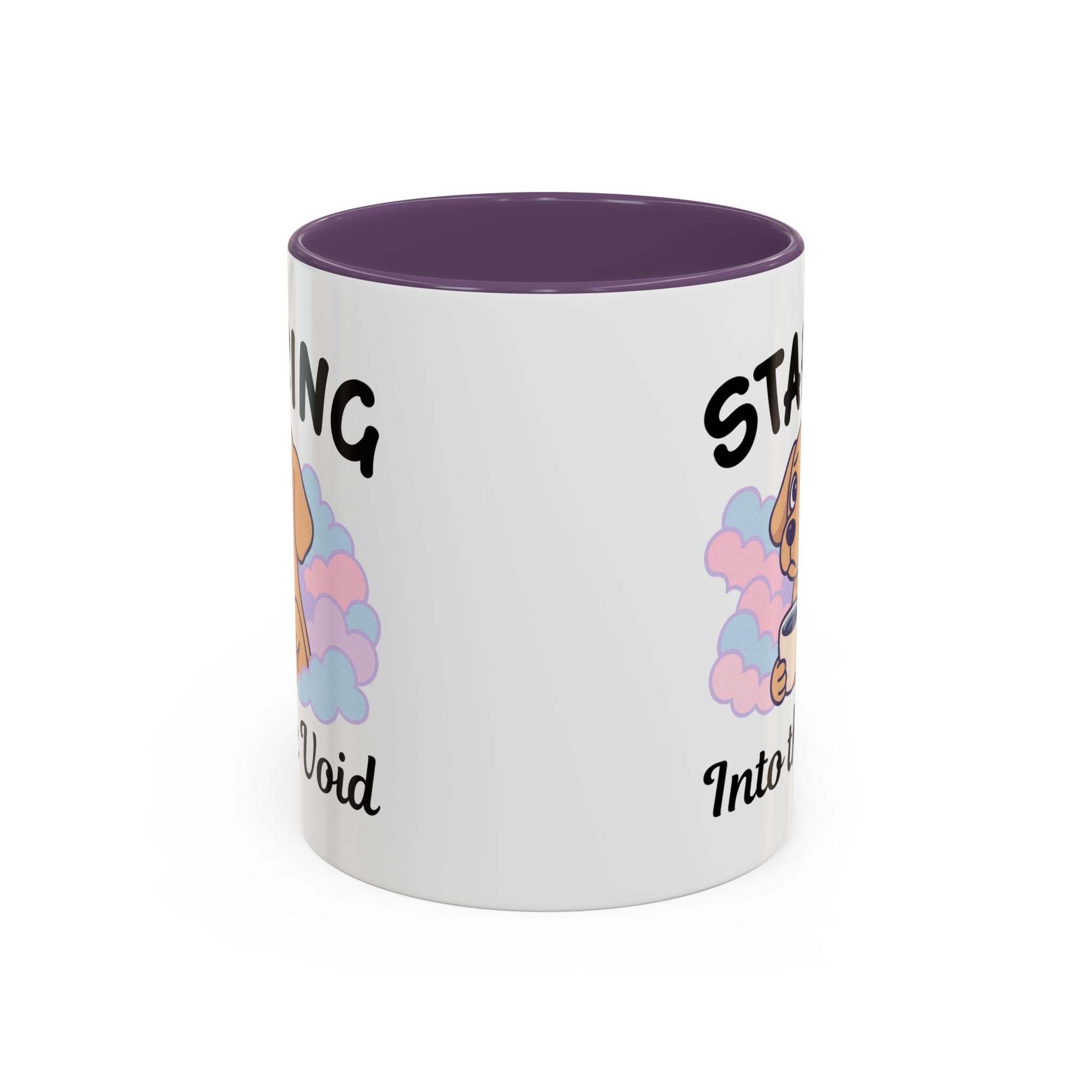 Cute Dog Coffee Mug for Animal Lovers, Staring Into the Void, Fun Gift for Pet Owners, Coffee Lovers, Cute Kitchen Decor