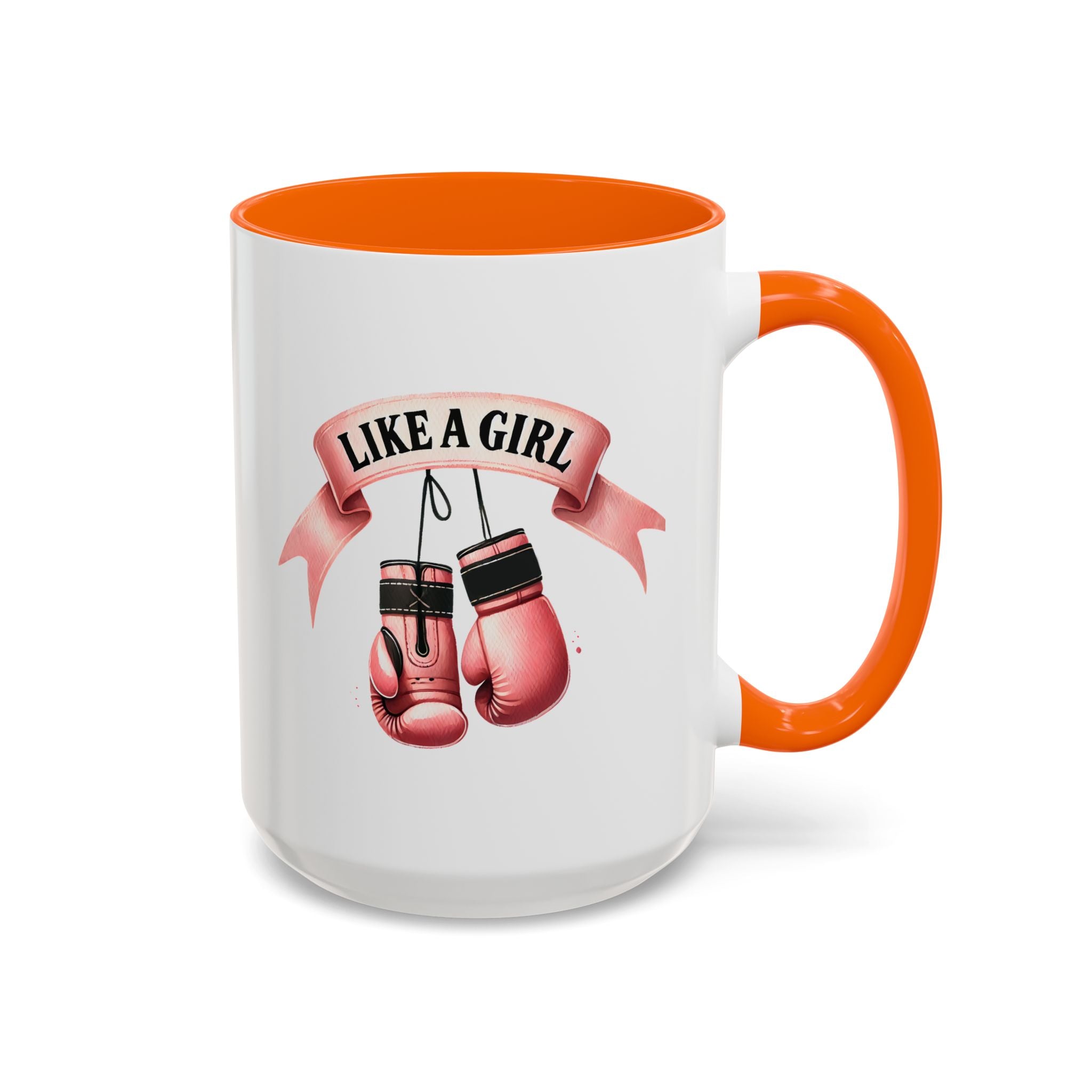 Boxing Motivation Coffee Mug | Like a Girl | Empowerment Gift, Sports Mug, Inspirational Gift, Fitness Accessory, Coffee Lover