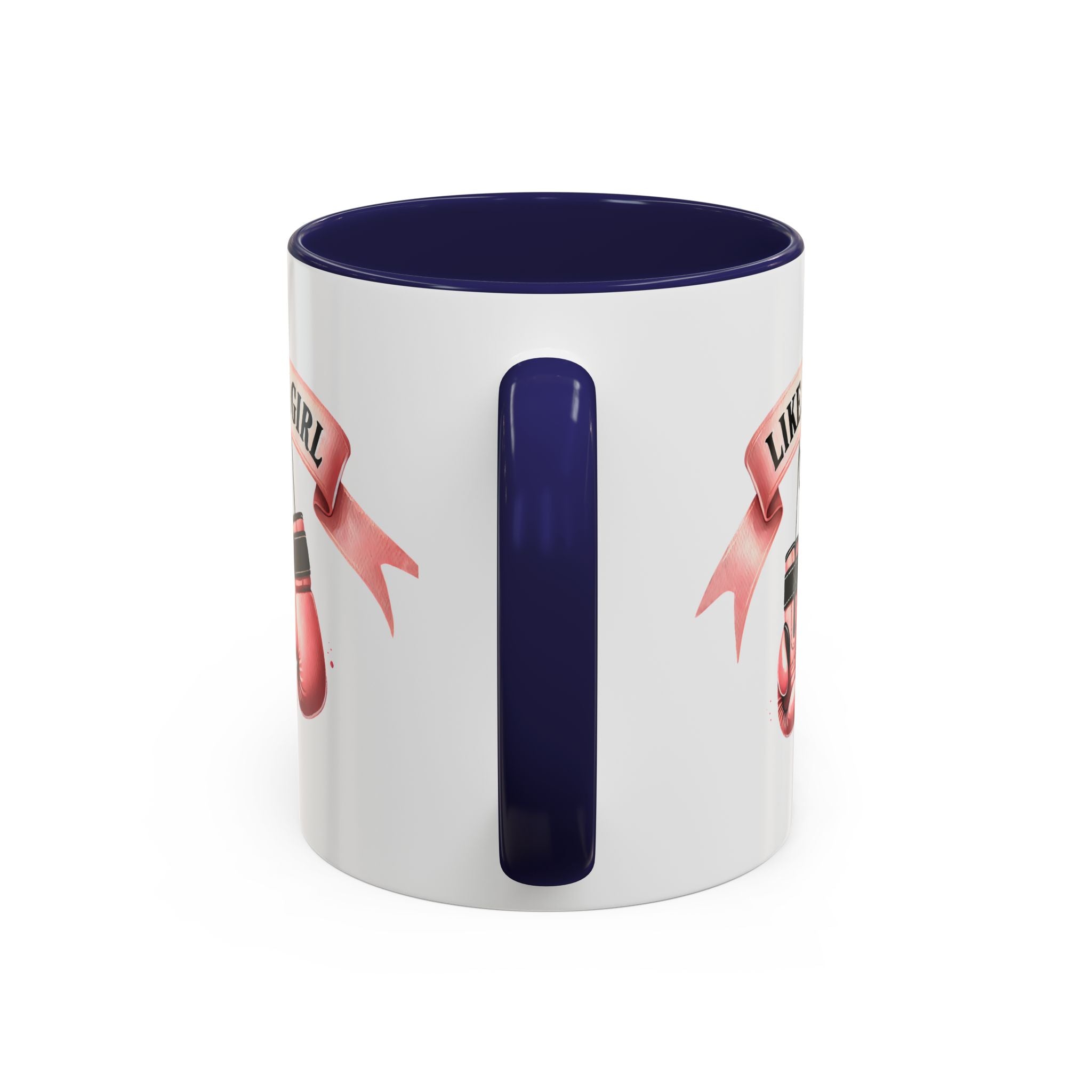 Boxing Motivation Coffee Mug | Like a Girl | Empowerment Gift, Sports Mug, Inspirational Gift, Fitness Accessory, Coffee Lover