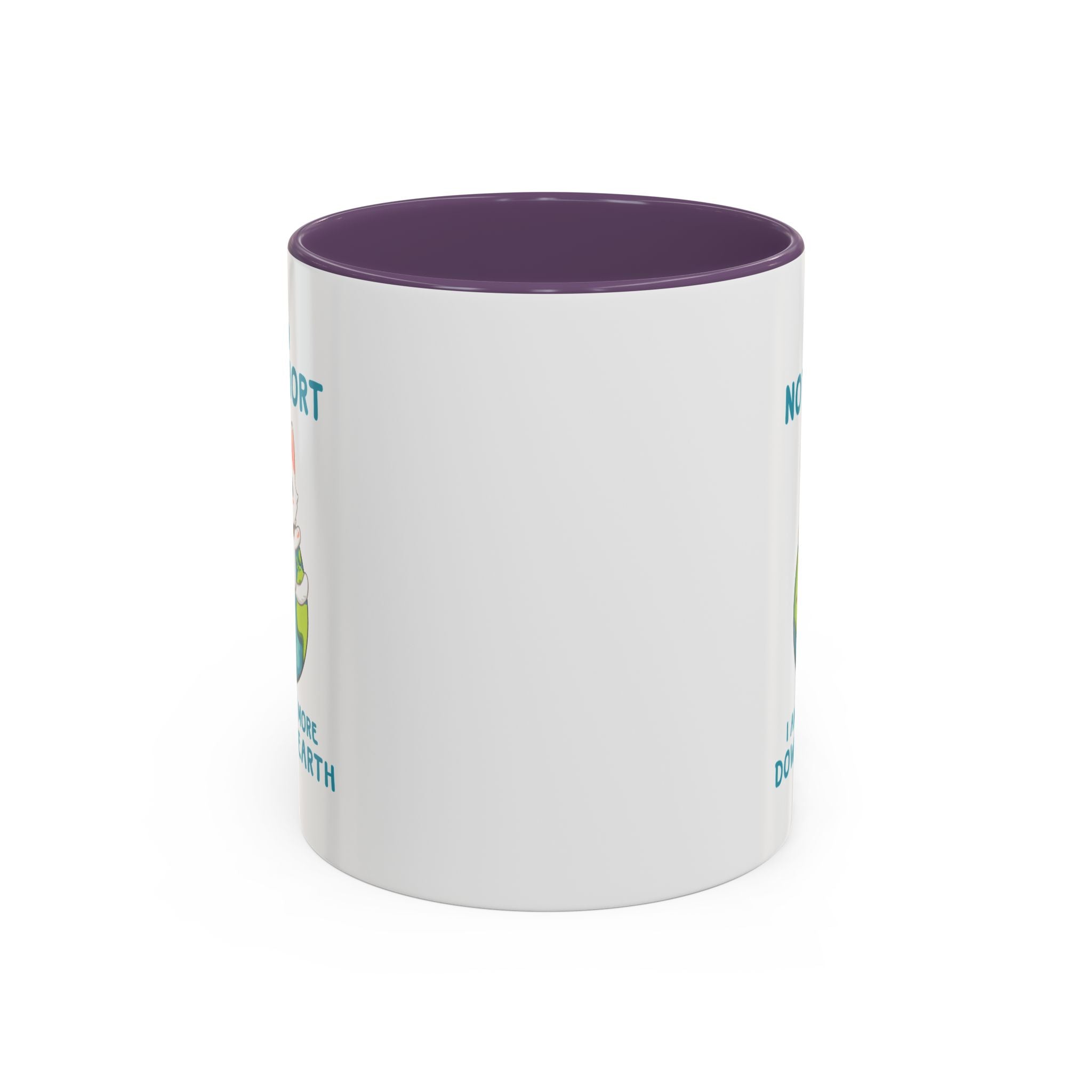 Cute Down to Earth Cat Coffee Mug - Perfect Gift for Cat Lovers