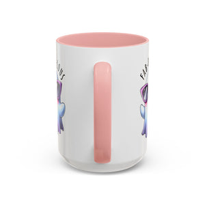 Fab-Boo-Lous Ghost Coffee Mug | Cute Halloween Mug, Fun Gift for Ghost Lovers, Spooky Seasonal Decor, Adorable Tea Cup