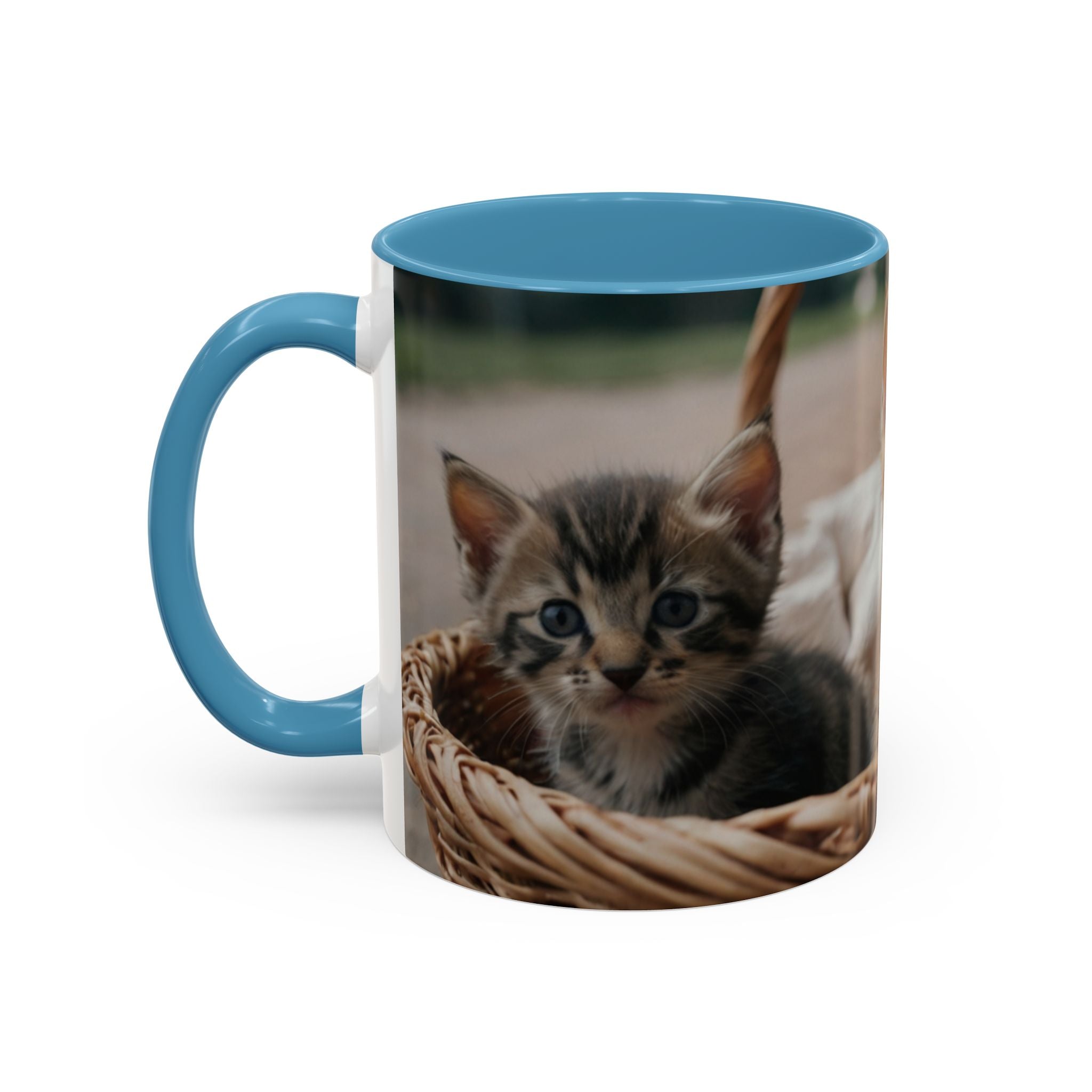 Cute Cat Accent Coffee Mug - 11oz & 15oz family of cats