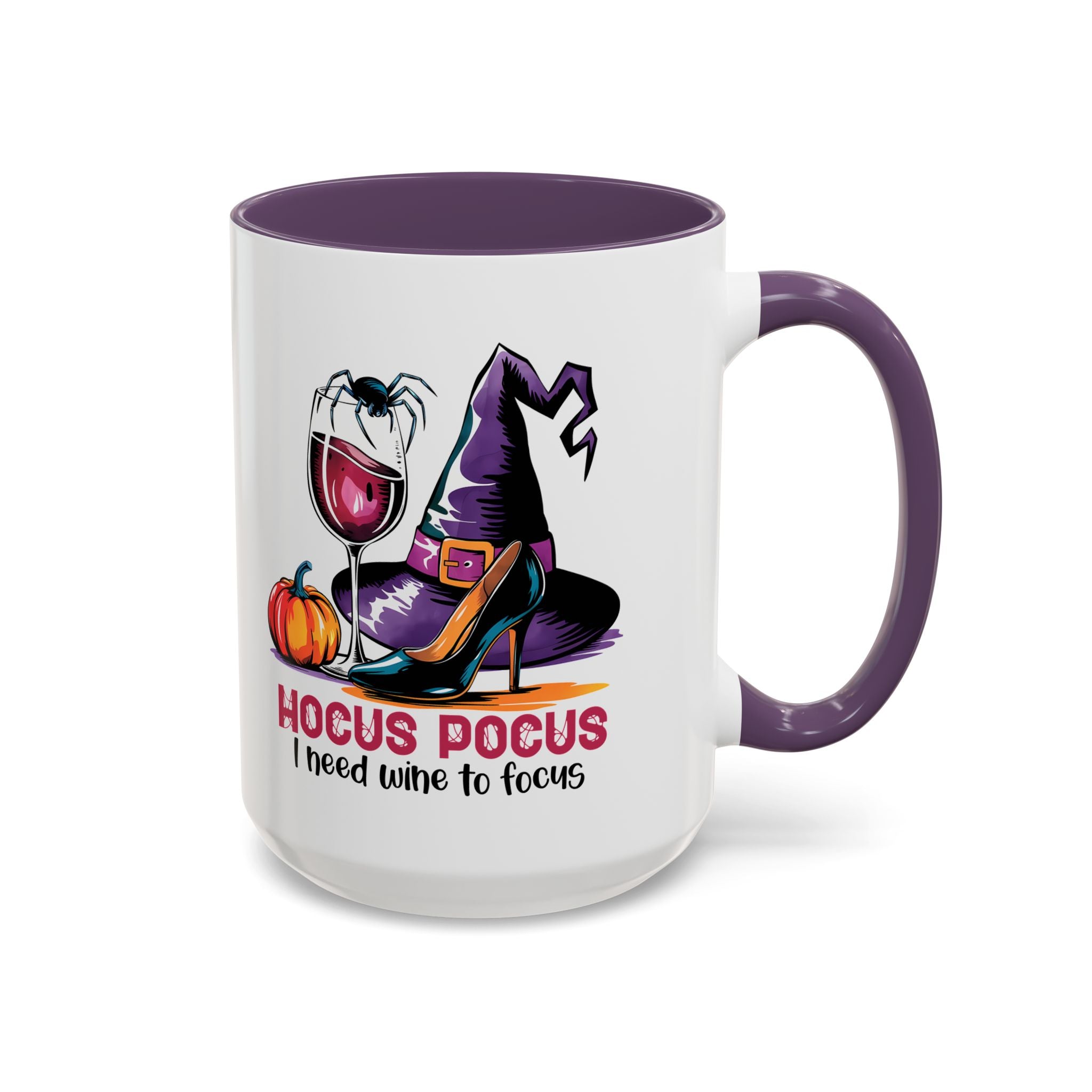 Spooky Witch Coffee Mug | Hocus Pocus Design, Unique Halloween Gift, Magic Brew Cup, Wine Lover's Mug, Cozy Autumn Decor