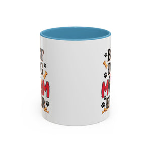 Best Dog Mom Ever Coffee Mug - Perfect Gift for Dog Lovers, Pet Moms, Animal Lovers, Dog-Themed Kitchen Decor, Best Friend Gift