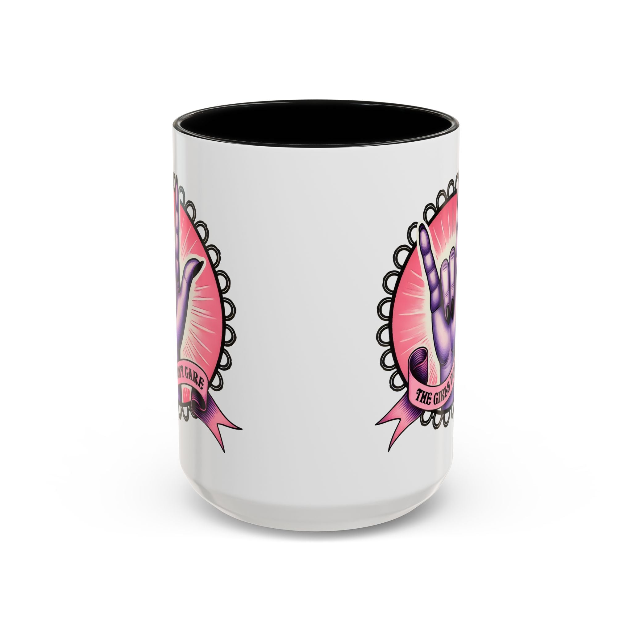 Rock 'n' Roll Accent Coffee Mug - Perfect for Music Lovers, Gift for Her, Unique Office Mug, Fun Coffee Cup, Empowering Gift Idea