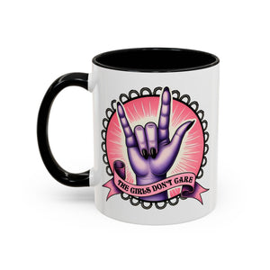 Rock 'n' Roll Accent Coffee Mug - Perfect for Music Lovers, Gift for Her, Unique Office Mug, Fun Coffee Cup, Empowering Gift Idea