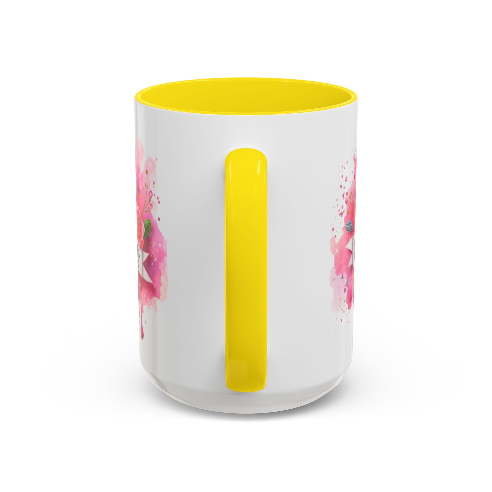 Empowering Pink Ribbon Coffee Mug - She Is Strong, Inspirational Gift for Breast Cancer Awareness, Motivational Drinkware, Supportive [...]