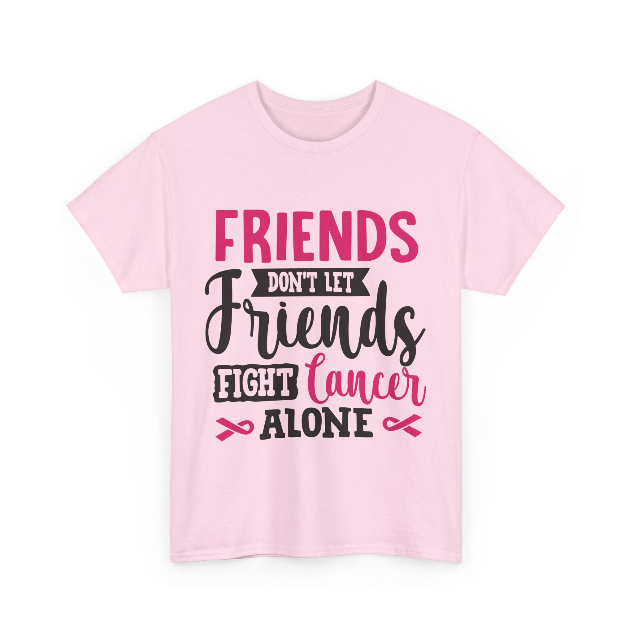 Unisex Cancer Awareness Tee, Support Friends, Fight Cancer Together, Inspirational Gift, Awareness Event Shirt