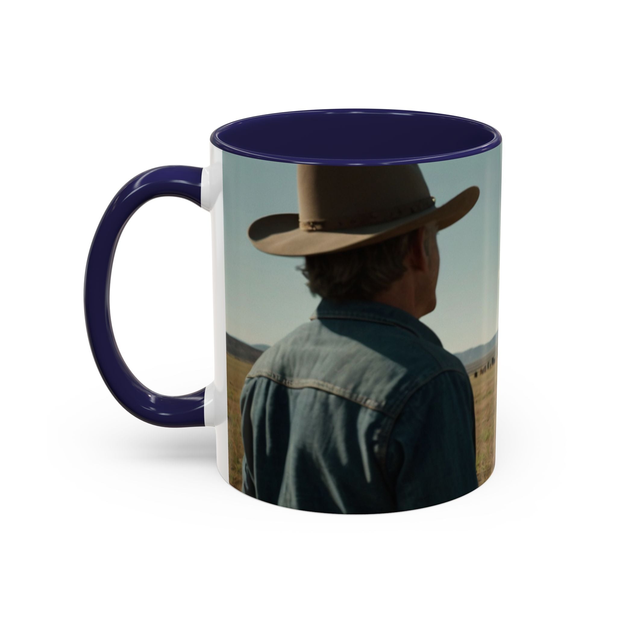 Alien Encounter Accent Coffee Mug – Sci‑Fi UFO Extraterrestrial Design (11/15oz)