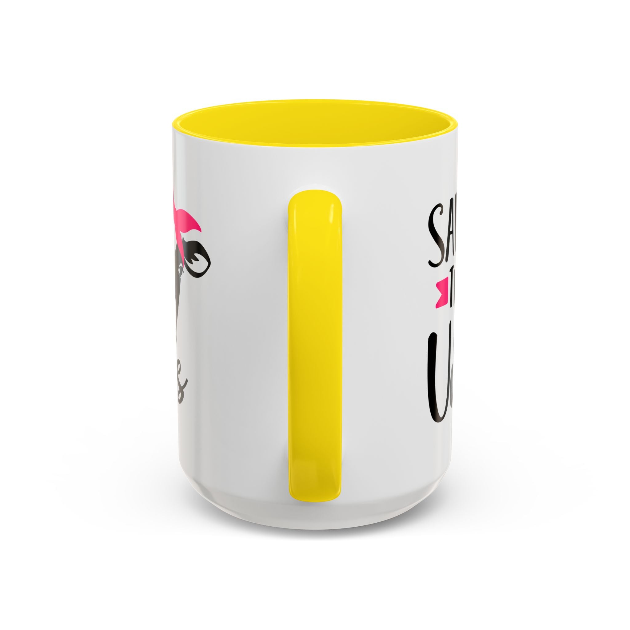 cancer awareness Cute Cow Mug - Save the Utters Coffee Cup, Gift for Animal Lovers,  Mug, Unique Birthday Gift