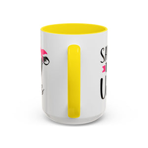 cancer awareness Cute Cow Mug - Save the Utters Coffee Cup, Gift for Animal Lovers,  Mug, Unique Birthday Gift