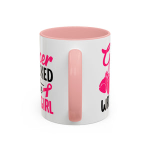 Empowering Cancer Warrior Mug, Coffee Cup for Fighters, Supportive Gift for Cancer Survivors, Inspiration for Awareness Events, [...]