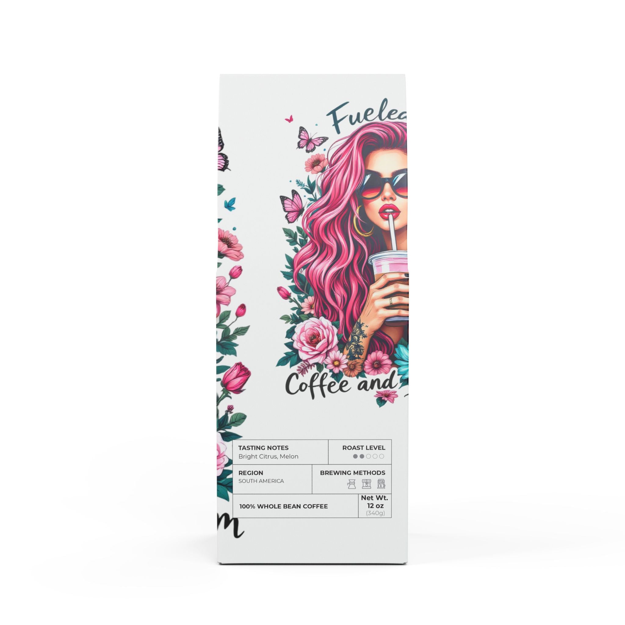 Coffee and Sarcasm Colombia Single Origin Coffee (Light-Medium Roast) art