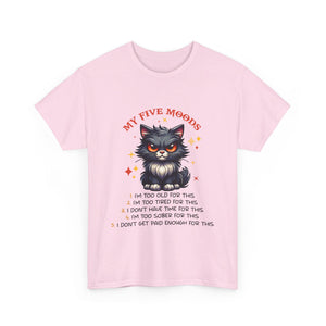 Grumpy cat five moods Unisex Heavy Cotton Tee by the x m world