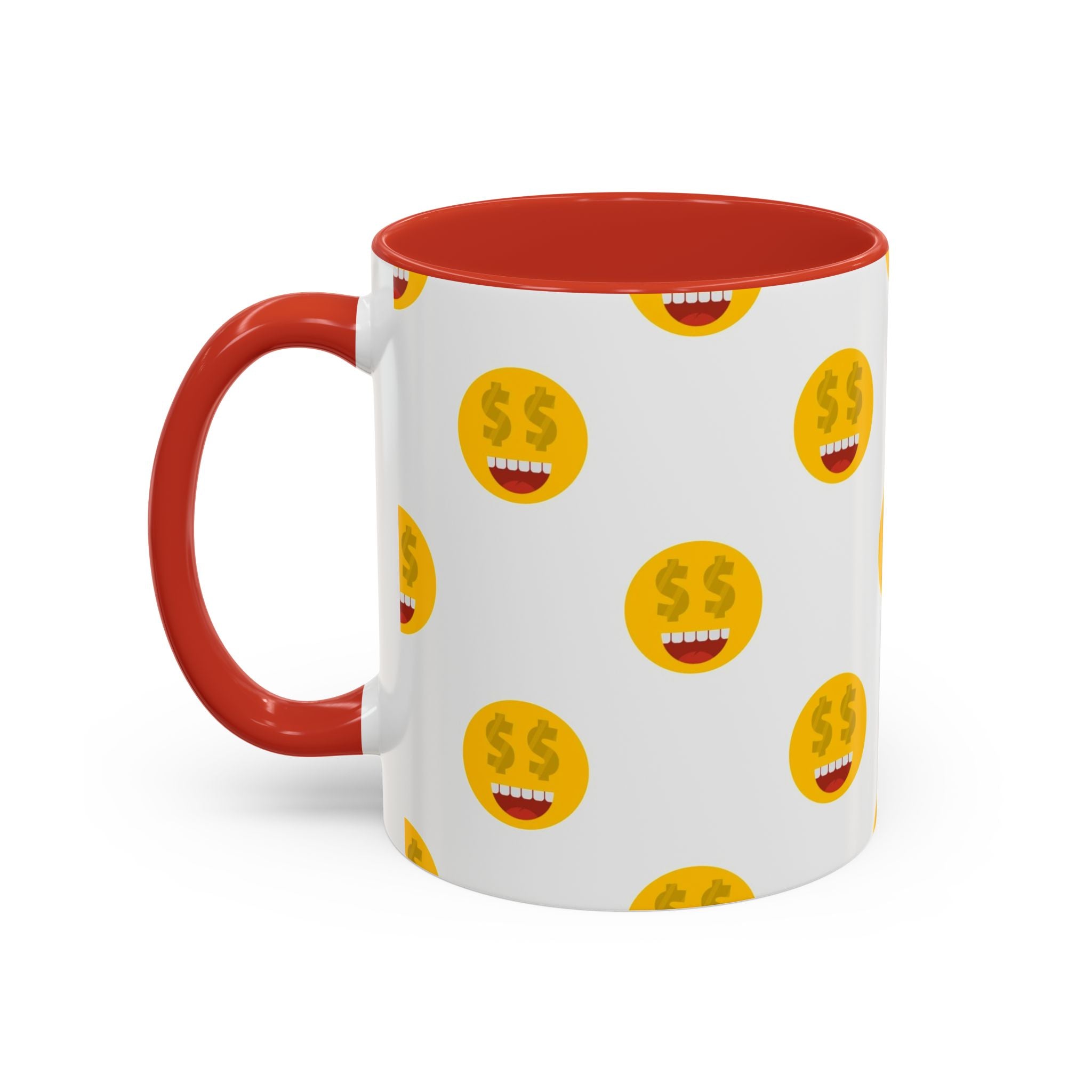 Smiles and dollars Accent Coffee Mug (11, 15oz)