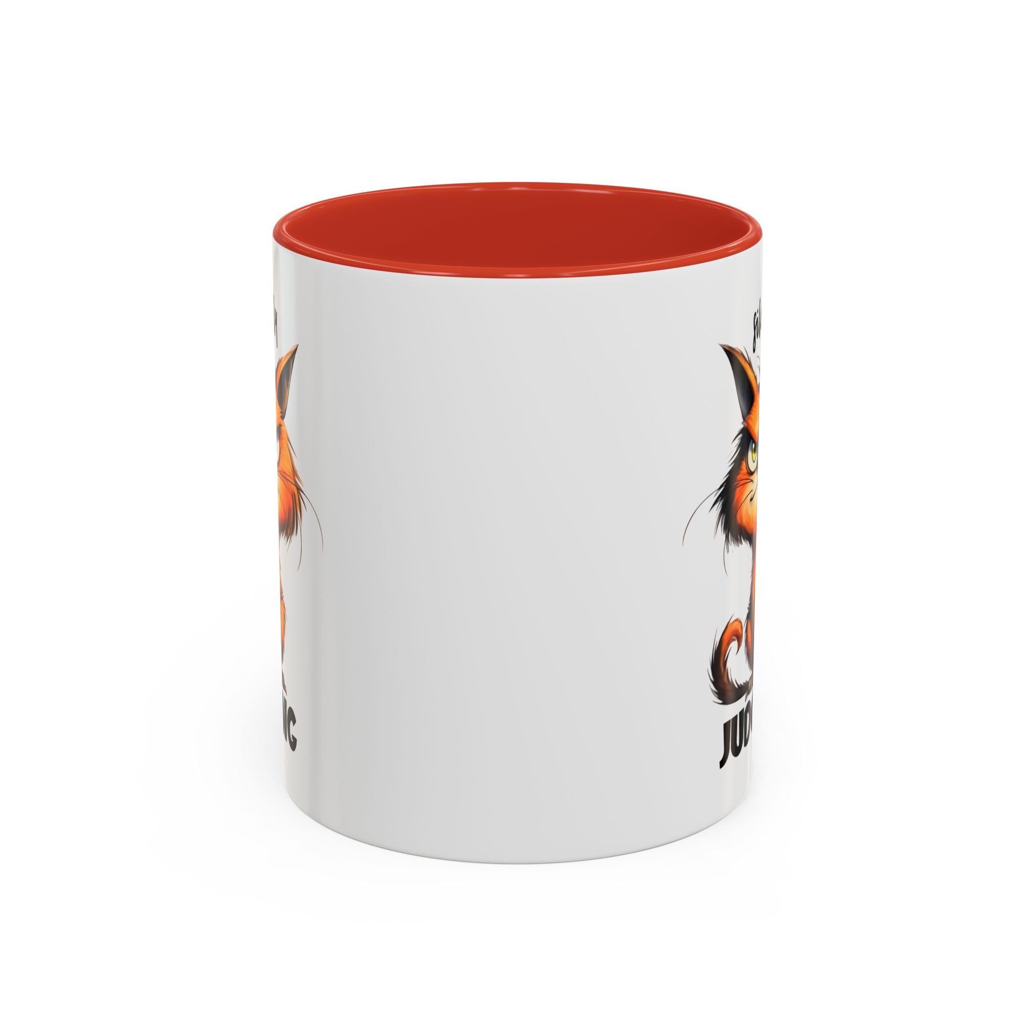 sarcasm attitude  Cat Coffee Mug - Just Judging - Perfect Gift for Cat Lovers, Pet Owners, Birthdays,  Funny Mug