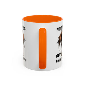 Friendly Dog Owner Mug, Dog Lover Gift, Funny Coffee Cup, Pet Owner Humor, Animal Lover Present, Holiday Gift for Dog Lovers