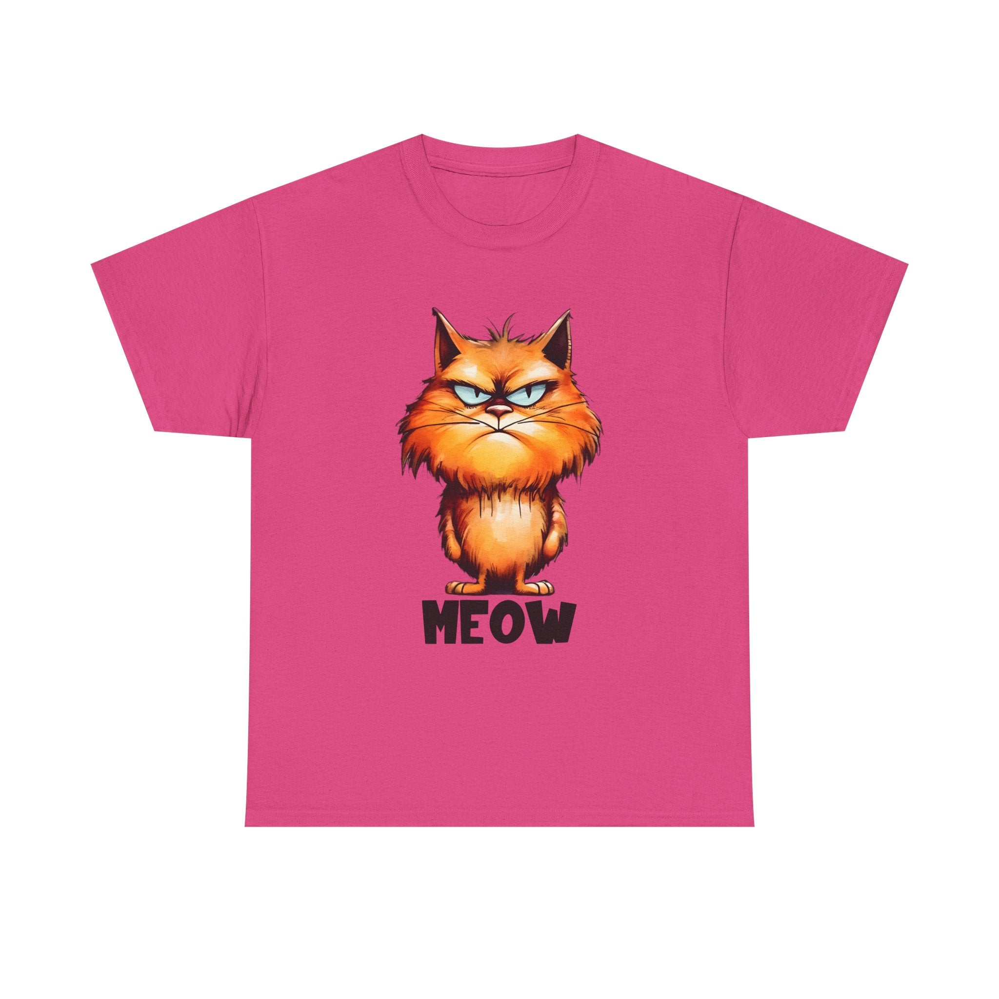 grumpy Cat Lover Graphic Tee  Funny Cat T-Shirt, Gift for Cat Owners, Pet Lover Tee, Cute Animal Shirt, Casual Wear, Meow