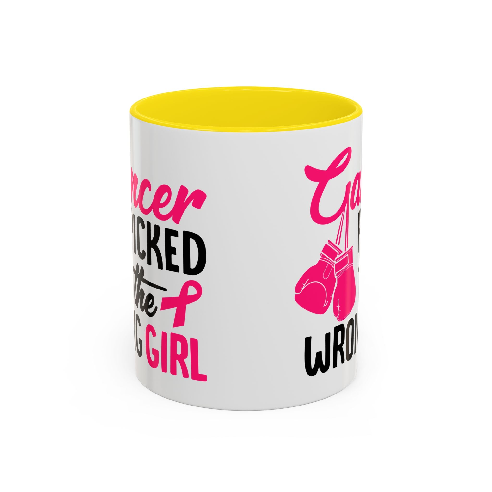Empowering Cancer Warrior Mug, Coffee Cup for Fighters, Supportive Gift for Cancer Survivors, Inspiration for Awareness Events, [...]
