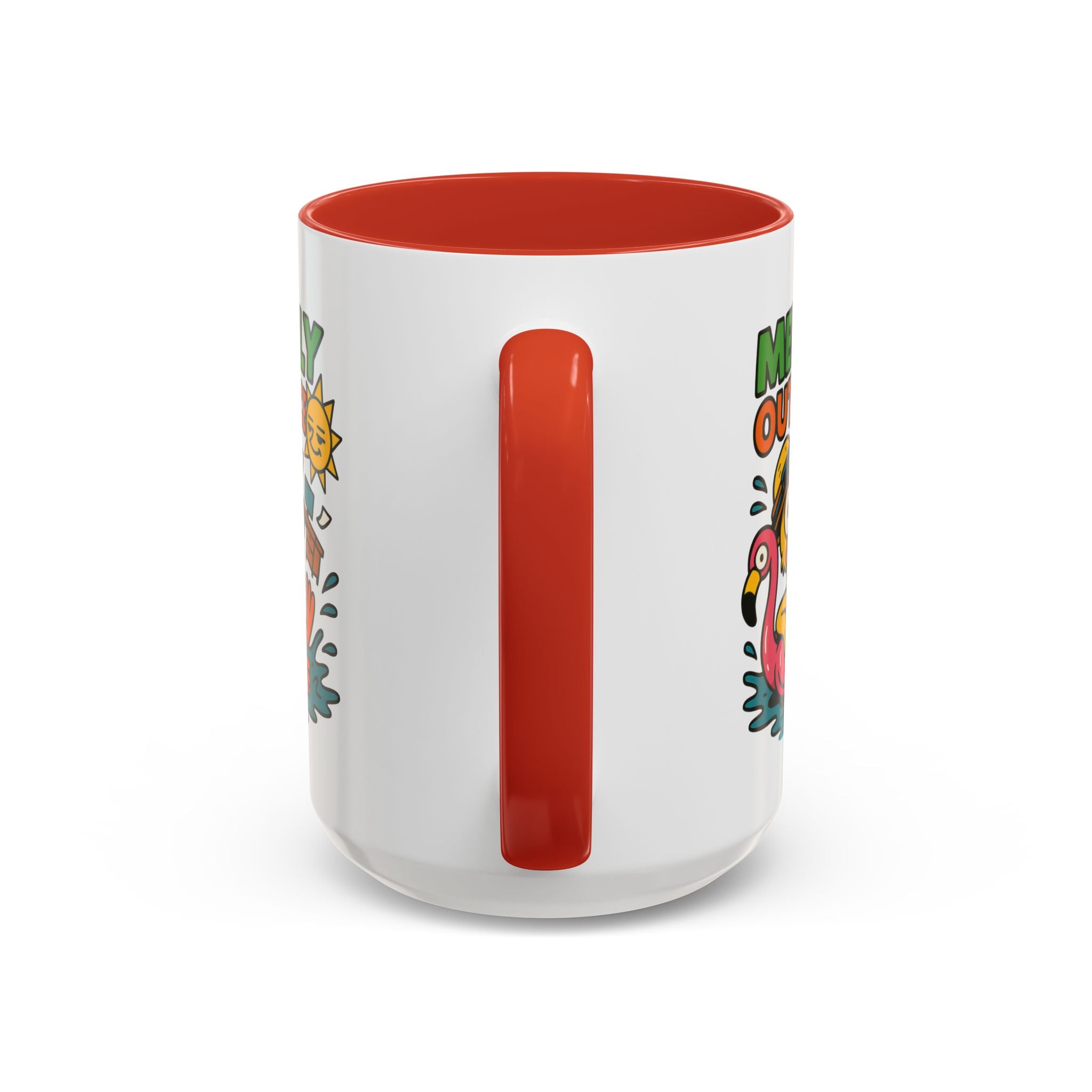 Fun Summer Coffee Mug, Quirky Gift for Beach Lovers, Office Humor Mug, Relaxation, Vacation, Cute Animal Design