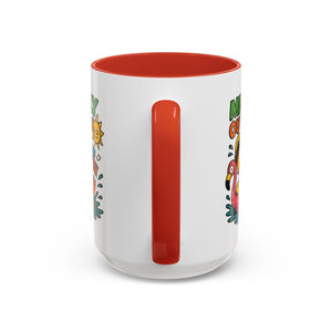 Fun Summer Coffee Mug, Quirky Gift for Beach Lovers, Office Humor Mug, Relaxation, Vacation, Cute Animal Design