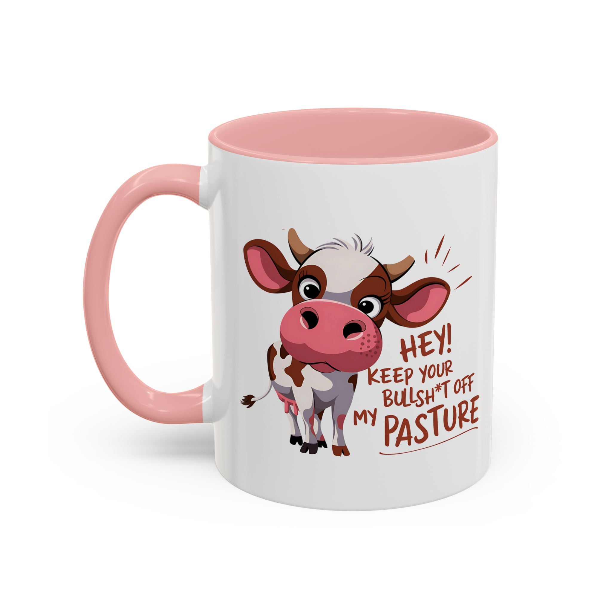 Funny Cow Coffee Mug – Perfect Gift for Farmers, Cow Lovers, Humor Fans, Cute Kitchen Decor, Office Coffee Cup