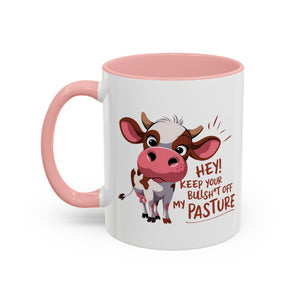 Funny Cow Coffee Mug – Perfect Gift for Farmers, Cow Lovers, Humor Fans, Cute Kitchen Decor, Office Coffee Cup